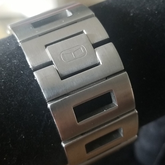 VESTAL Mens Gun Metal Square Watch - Picture 6 of 8